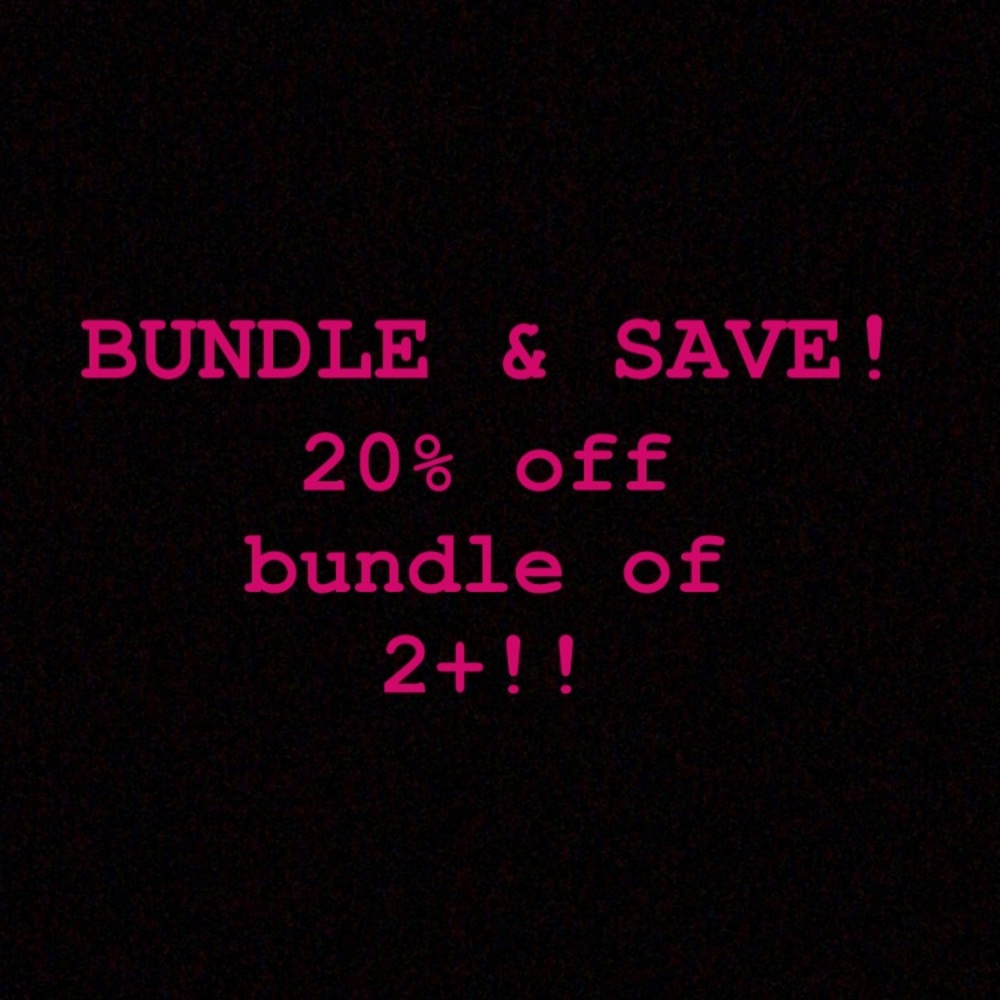 Bundle to save!!